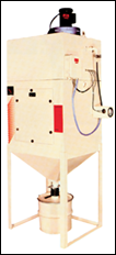 Upgrade to cartridge-type dust collector with optional photohelic package that automatically controls pulse-jet cleaning